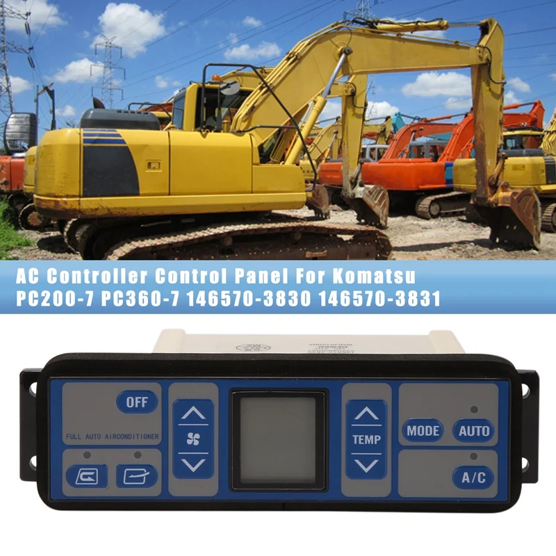 

Кондиционер A/C, панель управления для Komatsu PC200-7 146570-3830 146570-3831