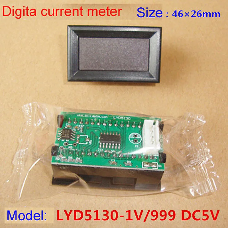Фото Измеритель тока LxD5130 999 с дисплеем DC5V -1V, малоточный, запчасти для сварочных аппаратов №5