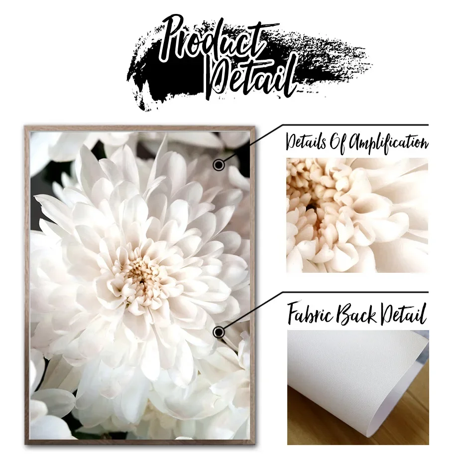 Настенные постеры с изображением цветов и роз скандинавские картины на холсте