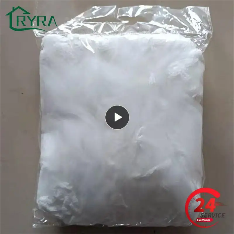 

Sanitary Drain Debris Filter Kitchen Sink Strainer White Mesh Easy To Use Length 10cm Trash Bag Kitchen Sink Accessories Durable