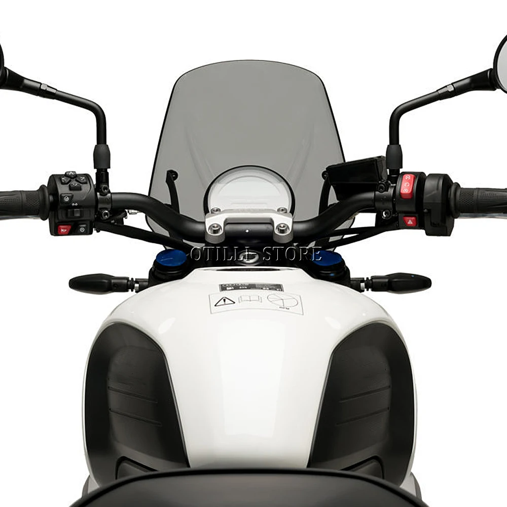 Фото Для Triumph Trident 660 2021 2022, новое лобовое стекло мотоцикла, акриловое ветровое стекло, дефлектор, аксессуары для мотоциклов №5
