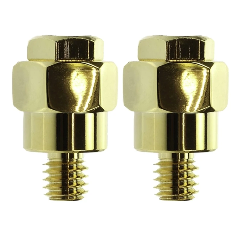 

Terminal Adapter 2Pcs Terminal Adapters Solid Brass Side Post