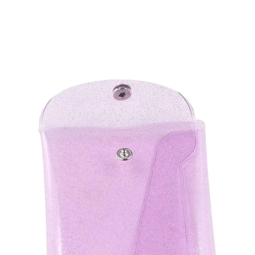 Блестящие сумки-карандаши из ПВХ прозрачный водонепроницаемый пенал красочный