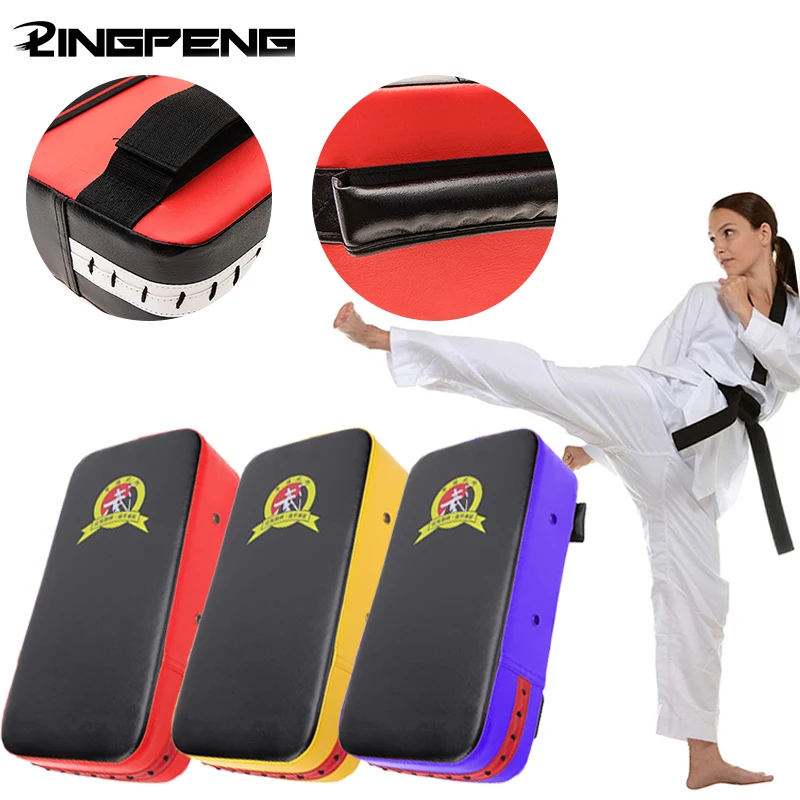 

Square PU Wide Webbing Thickened Sponge Martial Arts Boxer Target Foot Target Muay Thai Leg Target Taekwondo Back Kick