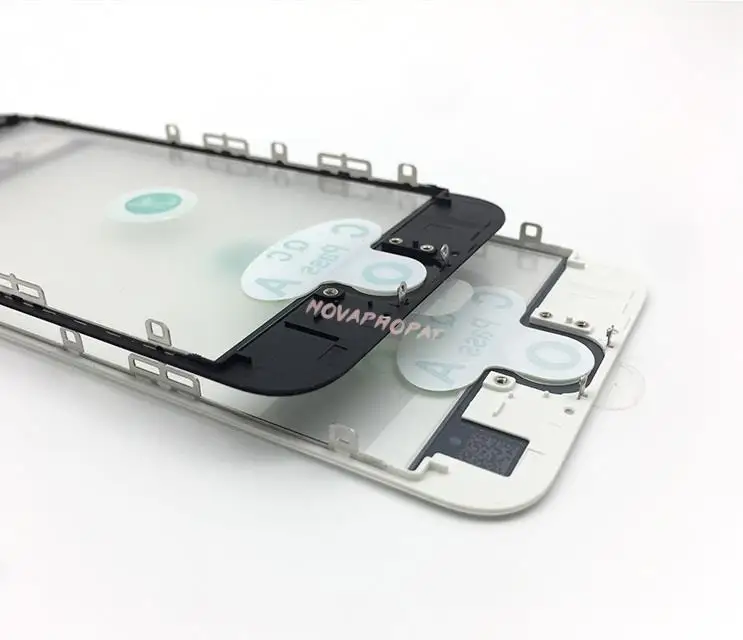 10 шт. для iPhone 5 5S 6 6S 7 8 11 12 Plus Pro X XR XS Max сенсорный экран ЖК-дисплей стекло дигитайзер