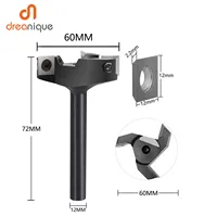 Строгальная фреза для древесины с 3 канавками, 35/60 мм, диаметр резки 8/12 мм#5