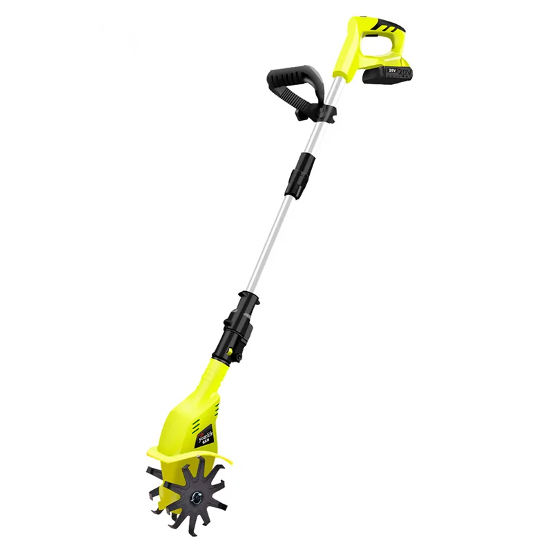

Multifunctional Garden Rotary Cultivator Wireless Lithium Battery Micro-Tiller Scarifier Electric Hoe Rotary Tiller 20V