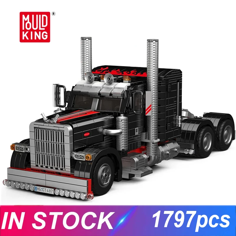 10037 технический автомобиль Mould King строительный блок набор моделей американского