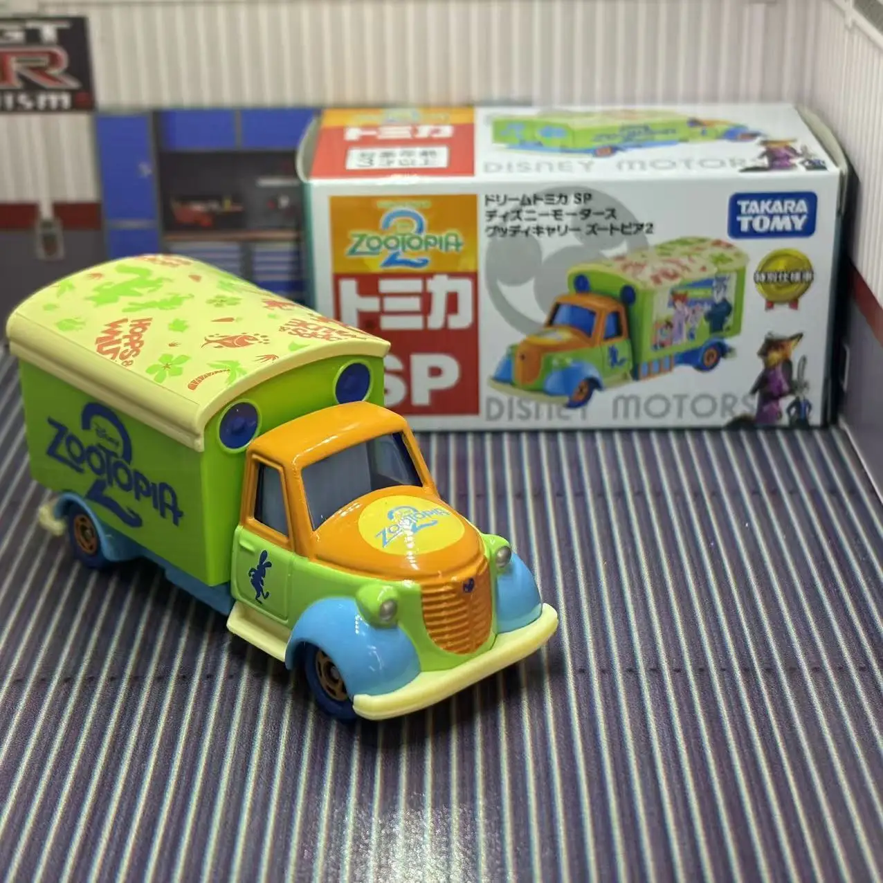 TAKARA TOMY Zootopia 2, игрушечный автомобиль из сплава, Goody Carry, имитация игрового автомобиля, тема Диснея, модель без дистанционного управления, игрушка (art.: 3920d3855f4cb) - 3920d3855f4cb