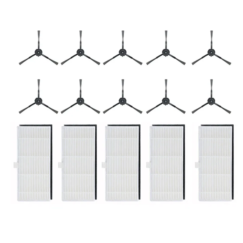 

Боковая щетка и Hepa-фильтр для Proscenic M7 Pro Запчасти для робота-пылесоса, набор аксессуаров для замены, 15 шт.