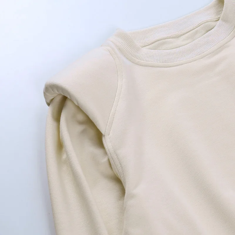 Autumn New Women Set Casual Solid Outfits 2023 Running Suit Hoodies Oversize Loose Tracksuits 2 Pieces Fashion Streetwear Suit