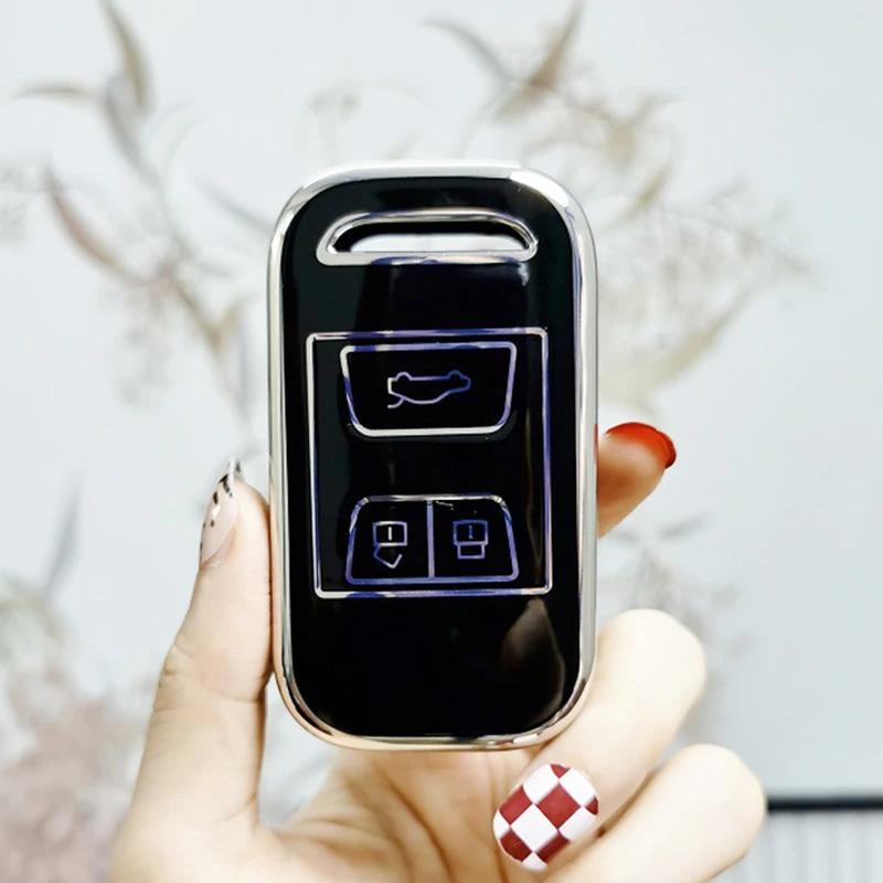 

Чехол для ключей из ТПУ для Chery Tiggo 4 7 Arrizo 5 3 Tiggo 8, защитный чехол для ключей