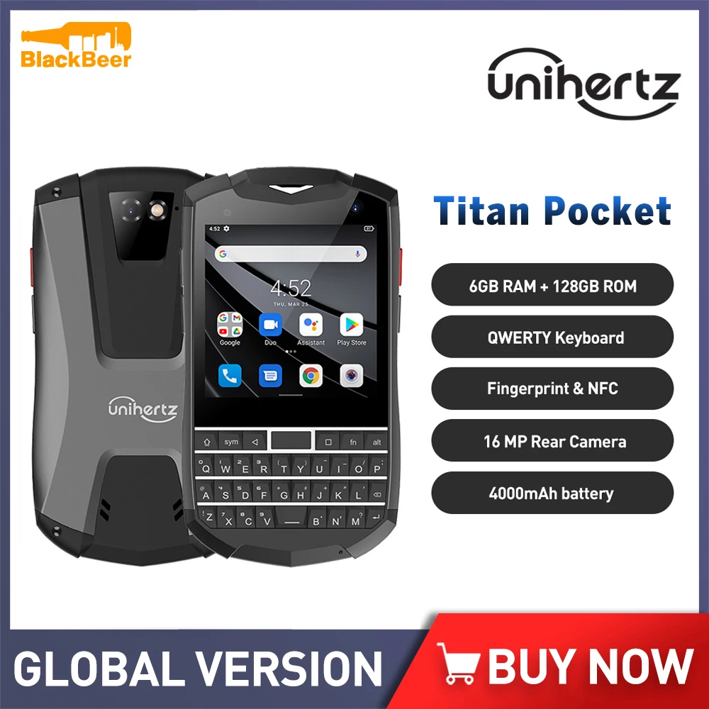 Najtaniej Unihertz Titan Klawiatura Kieszonkowa Smartphone Android 11 Octa Core Telefony Komórkowe 6GB 128GB 3.1 Cal Telefon Komórkowy 4000mAh NFC Odblokowany Tanie Unihertz Titan Klawiatura Kieszonkowa Smartphone Android 11 Octa Core Telefony Komórkowe 6GB 128GB 3.1 Cal Telefon Komórkowy 4000mAh NFC Odblokowany