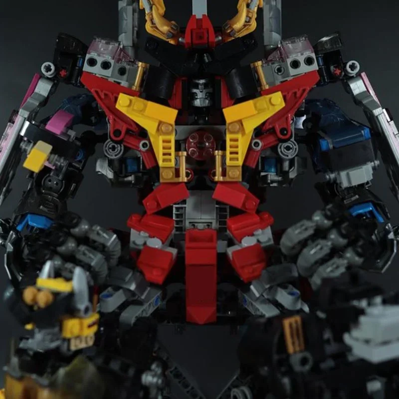 Фото 1238 деталей MOC Don Onitaijin Avataro Sentai: Техническая модель-конструктор, креативные строительные блоки, DIY-набор, подарок для детей на Рождество и День рождения №2