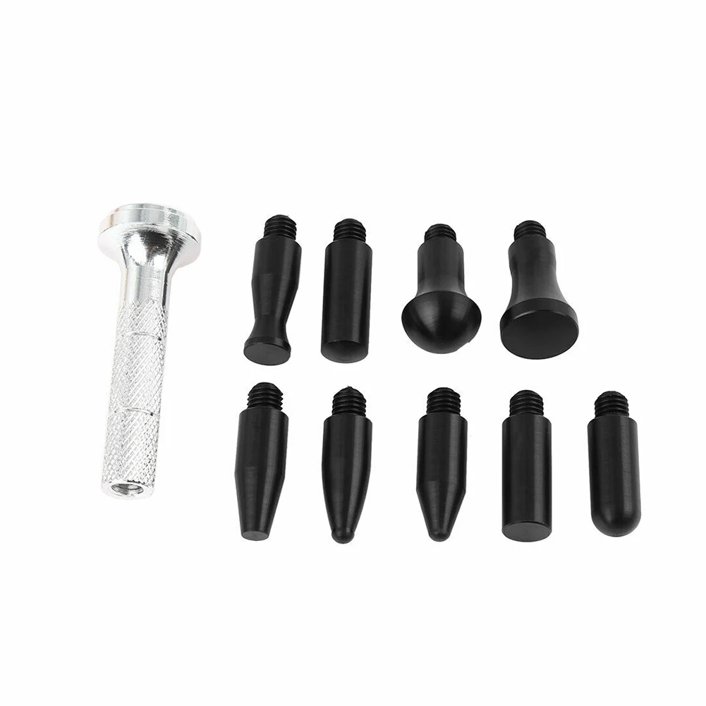 

Brand New Dent Repair Kit Tools Removal Sliver Supplies Tap Black Down