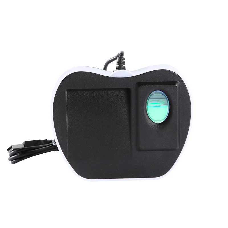 Биометрический считыватель отпечатков пальцев с эмитентом радиочастотной