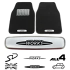 Автомобильные напольные коврики, металлическая наклейка с эмблемой для MINI Cooper JCW S One Countryman F54 F55 F56 F57 F60 R50 R53 R55 R56 R57 R58 R59 R60 R61