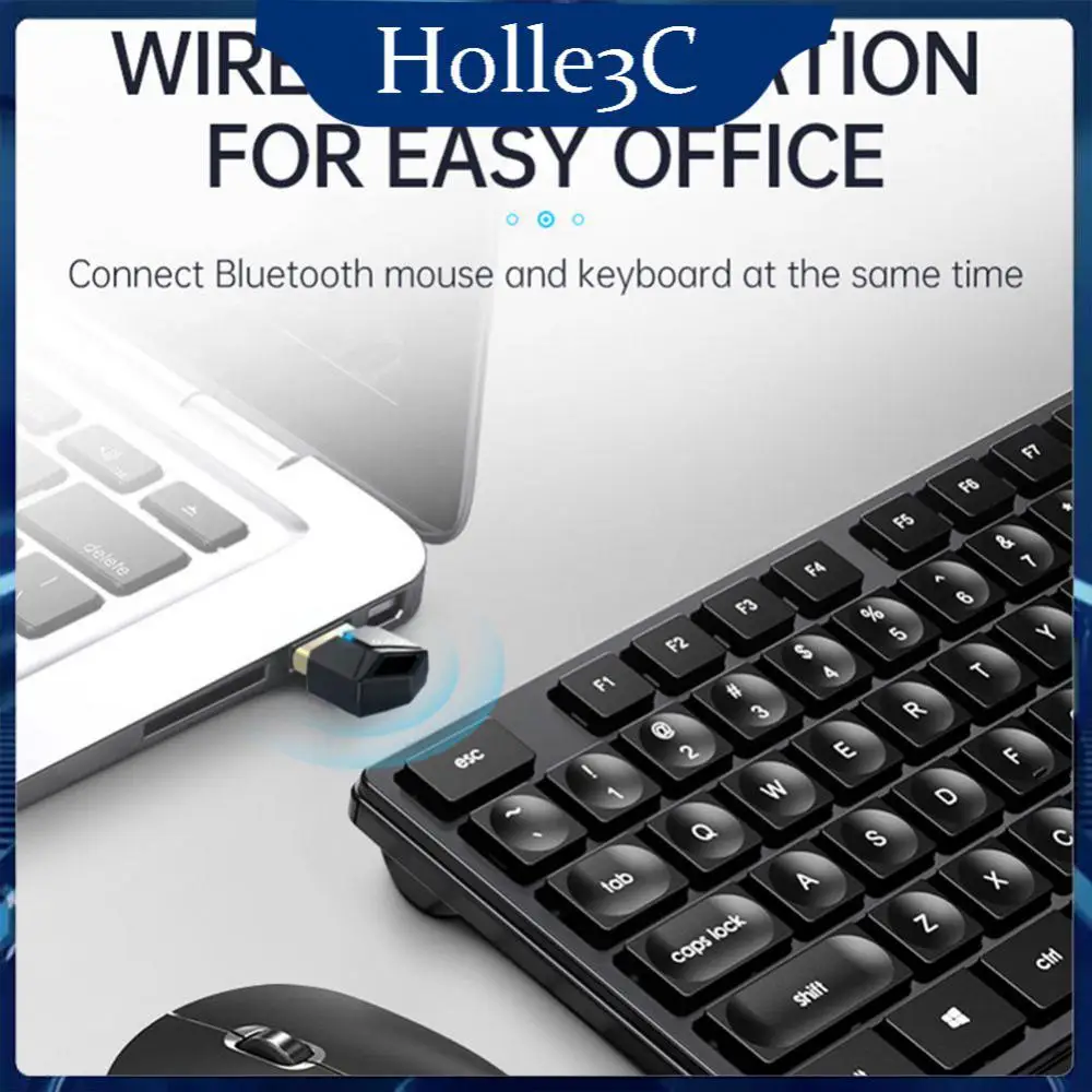 

Компьютерные аксессуары, адаптер для мыши и клавиатуры 3 Мбит/с для Win7/8/8/8.1/10 ПК, беспроводной портативный передатчик для аудиоприема