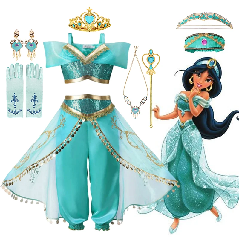 Платье принцессы из м/ф джесмин