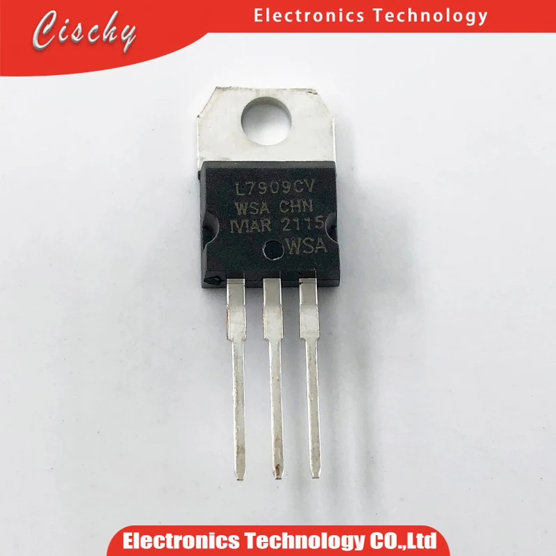 10 шт. L7909CV L7909 TO220-220 7909 LM7909 MC7909 регулятор напряжения