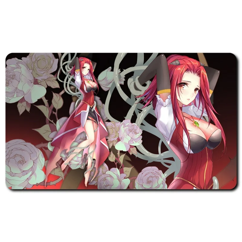 Yu-Gi-Oh Card Pad Egyptian God Seto Kaiba Yusei Fudo Akiza Izinski Diy Резиновый боевой коврик Аниме Фигурка