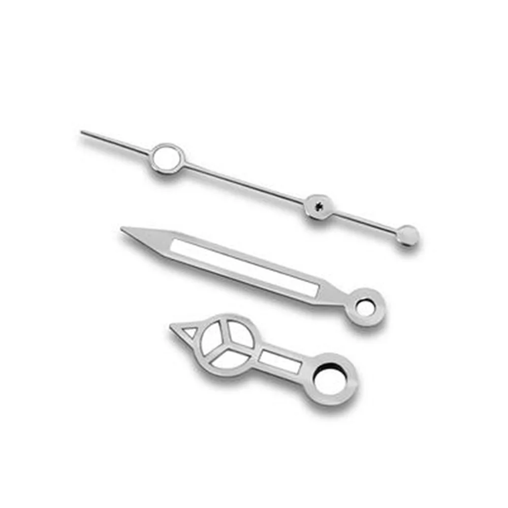 NH35 Hands Blue Luminous 3 Pins Needles Pointers Watch Hands Replacement for NH35/NH36/4R/7S Movement