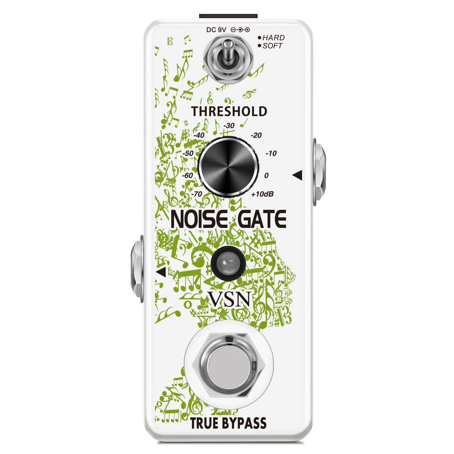 

VSN LEF-319 Guitar Noise Gate Pedal Noise Killer Pedals Noise Suppression Effects For Electric Guitar Hard Soft 2 Modes