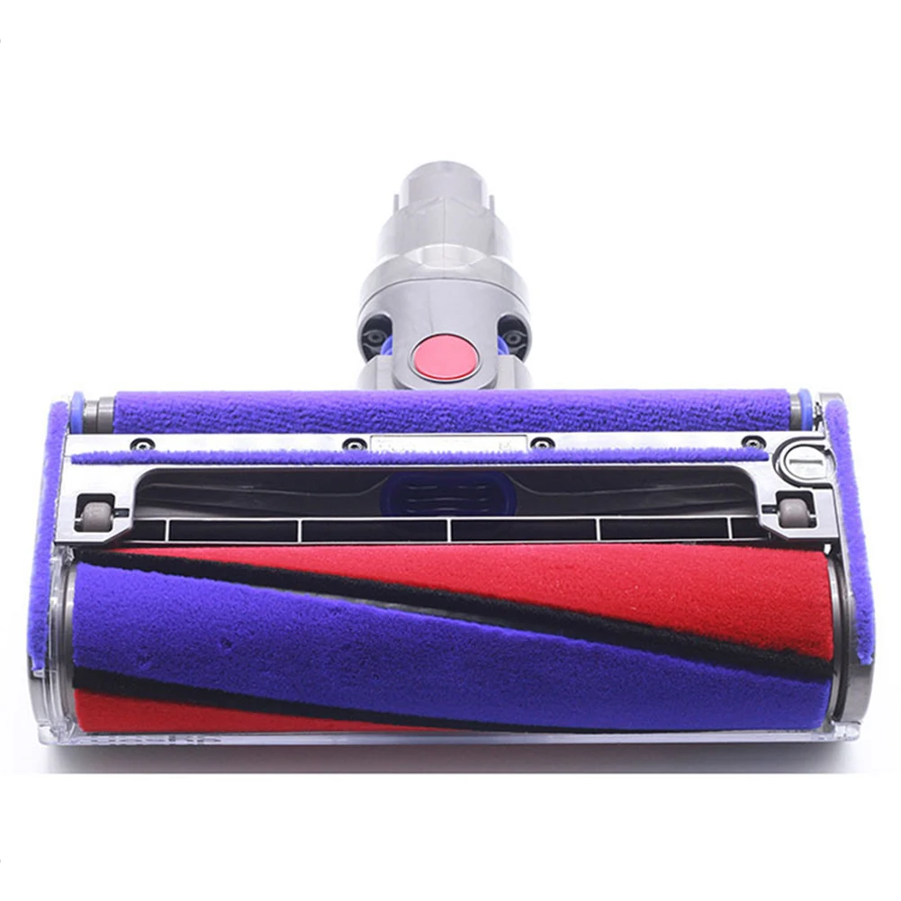 

4Pcs Vacuum Cleaner Part For Dyson V6 V7 V8 SV03 V10 V11 SV03 Robot Sweeper Replacement Soft Plush Strip Soft Roller Brush Set