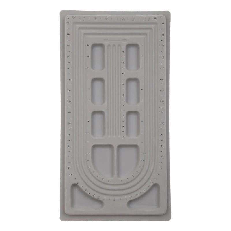 

Bead Design Board Tray DIY Jewelry Making Tray Measuring Board