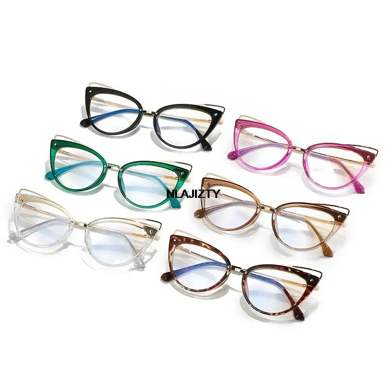 

Fashion Anti Blue Light Glasses Women Men Cat Eye Eyeglasses New Design Classic Glasses Computer GogglesEye Protection Eyewear