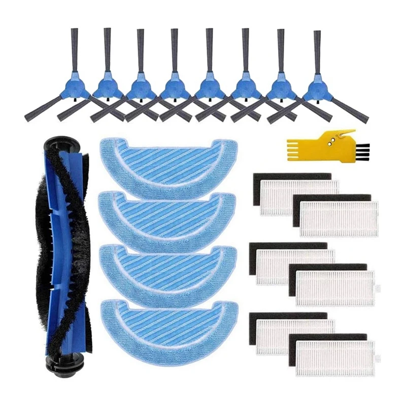 

Запчасти для робота-пылесоса Cecotec Conga 1790 ULTRA/1090, основная боковая щетка, Hepa фильтр, швабра