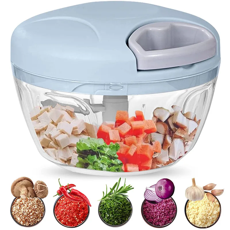 Измельчитель чеснока ручной вращающийся 500/900 мл |