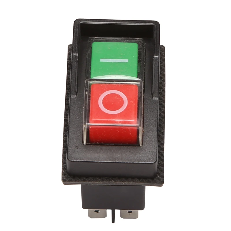 

IP55 Waterproof Button Electromagnetic Switch 4 Pin 16A Electromagnetic Starter Power Tool Machine Tool Safety Switch