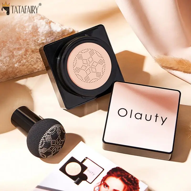 

Bb CC Cream Air Cushion Mushroom Head Foundation Cream Waterproof Concealer Brighten Skin Tone Cosmetic Female Makeup Maquillaje