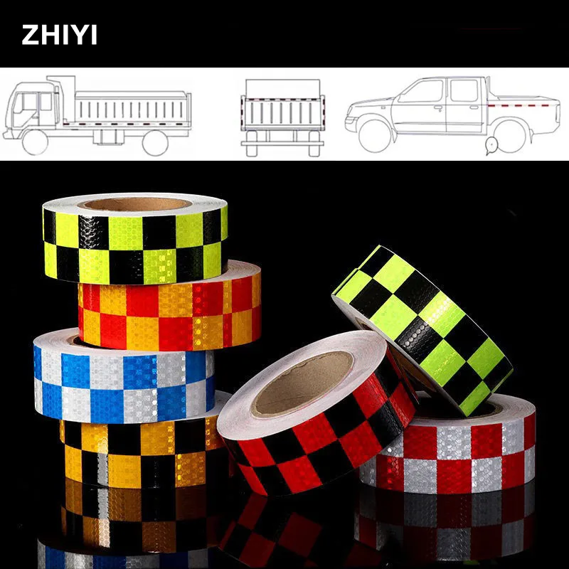 

Светоотражающая наклейка для грузовика, мотоцикла, кузова автомобиля, водонепроницаемая Защитная отметка, предупреждающая лента, наклейка...