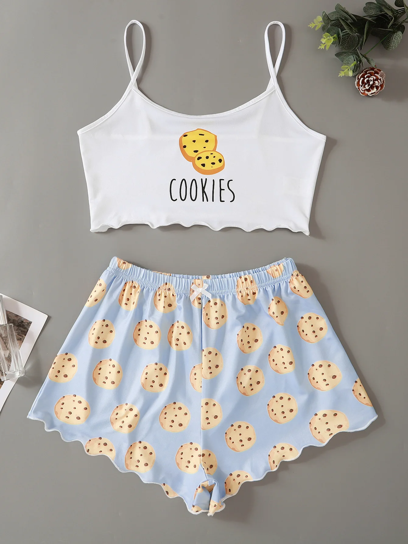 Summer Women's Sleepwear Cute Cartoon Print Short Sets Pajamas Comfortable Sweet Short Sleeve Short Pants Women Pajama Set