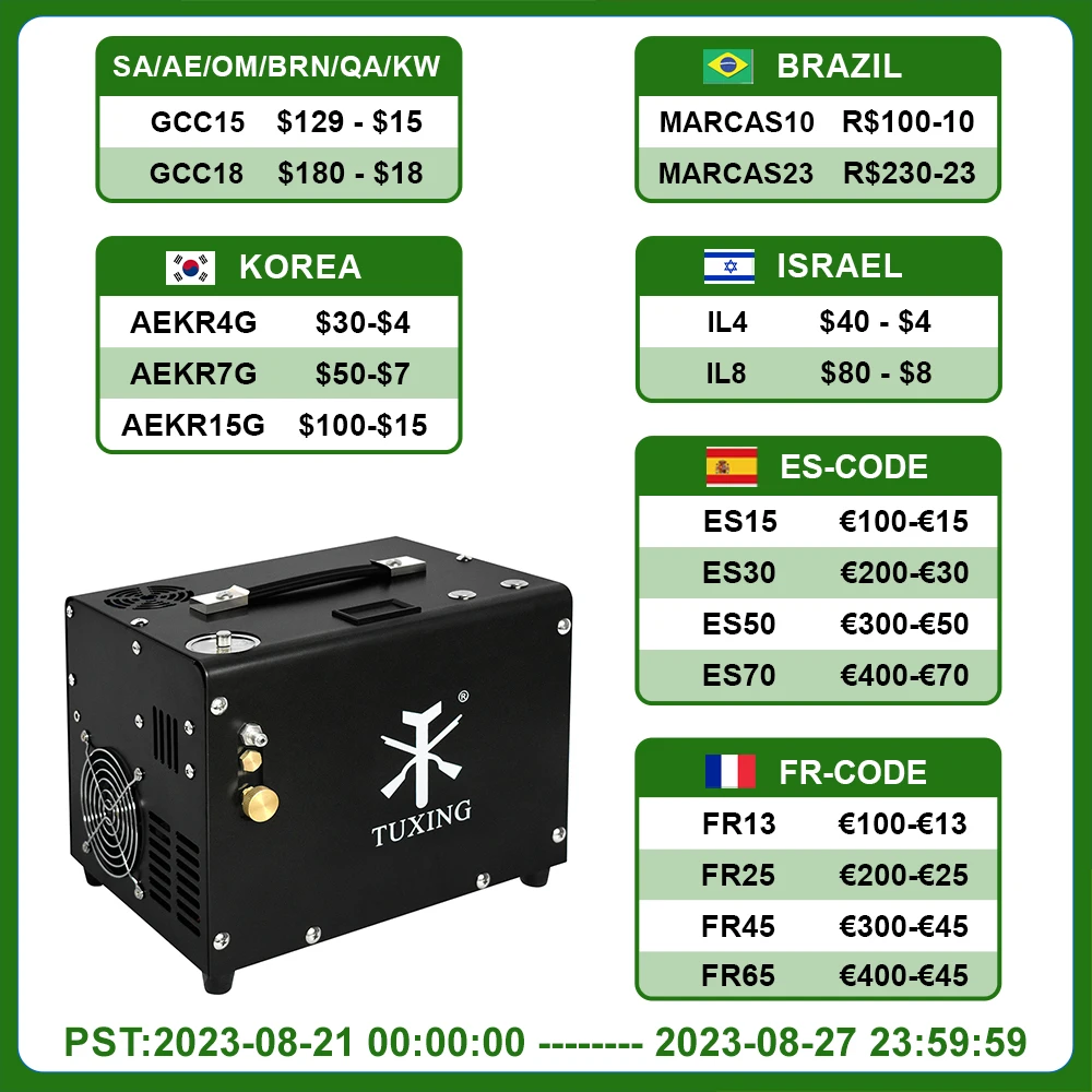 Built-in Power Adapter Pump Auto Shutdown Version Diving Txet062