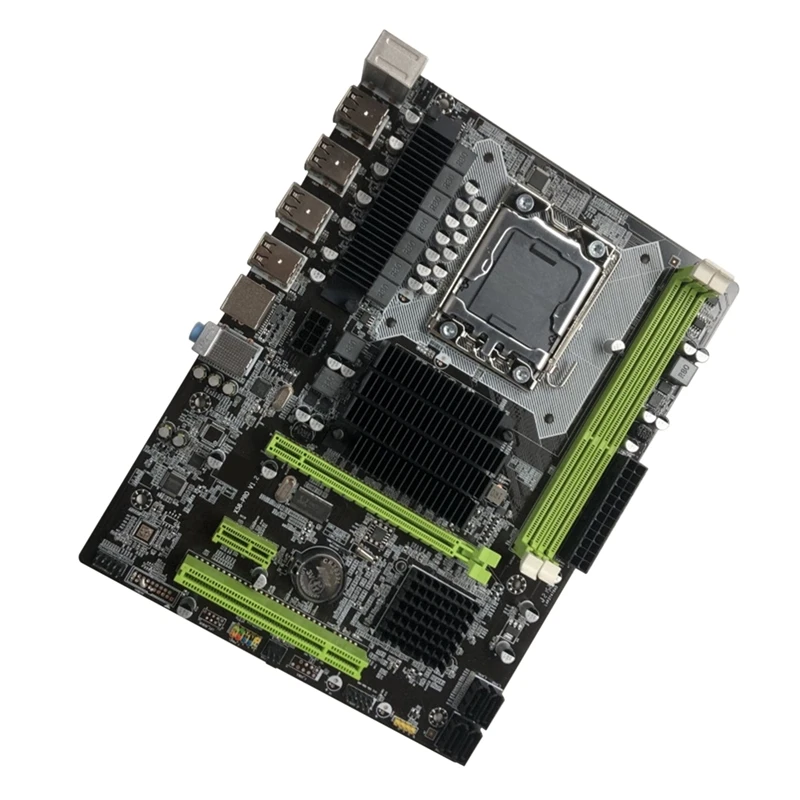 Материнская плата X58 LGA1366 поддержка серверной памяти DDR3 ECC ОЗУ графической карты RX