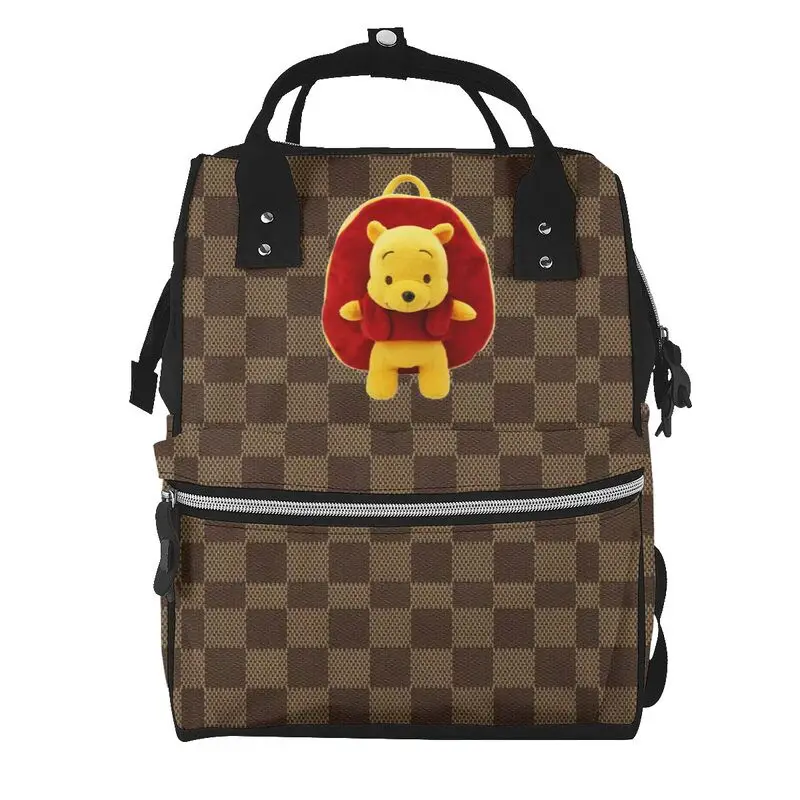 

Мультипликационная сумка Disney для женщин и малышей, модная дизайнерская сумка для путешествий и спорта на открытом воздухе, вместительный М...