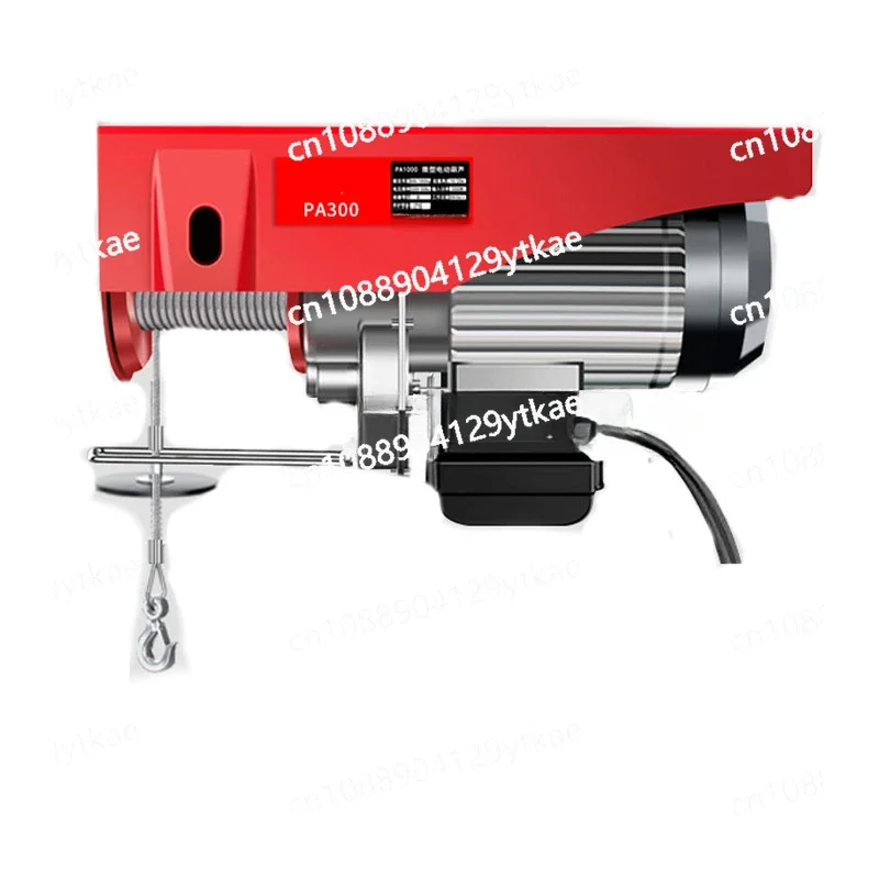 Micro Electric Hoist Household Decoration Duilding Lifting Winch Small Crane Tools
