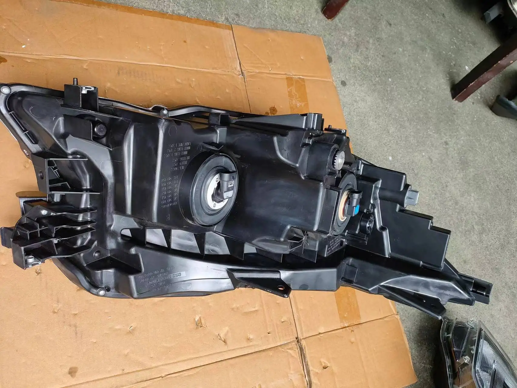 1 шт. автомобильный бампер фары для Honda Pilot 2016 ~ 2018y галогенные DRL автомобильные