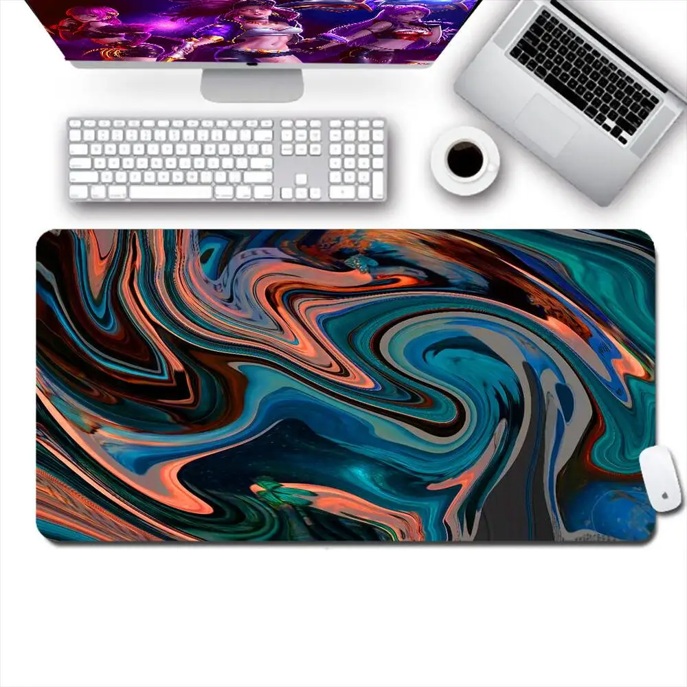 

Color Topographic Map Seamless Mouse Pad Gaming Game Players Speed Lock Edge Rubber Gamer Desk Rug Office Mousepad Keyboard Mat