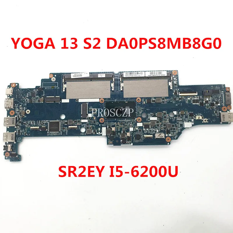 

01AY561 01AY551 01AY550 Mainboard For Lenovo Thinkpad S2 Thinkpad 13 Laptop Motherboard DA0PS8MB8G0 With 3855U CPU 100%Tested OK