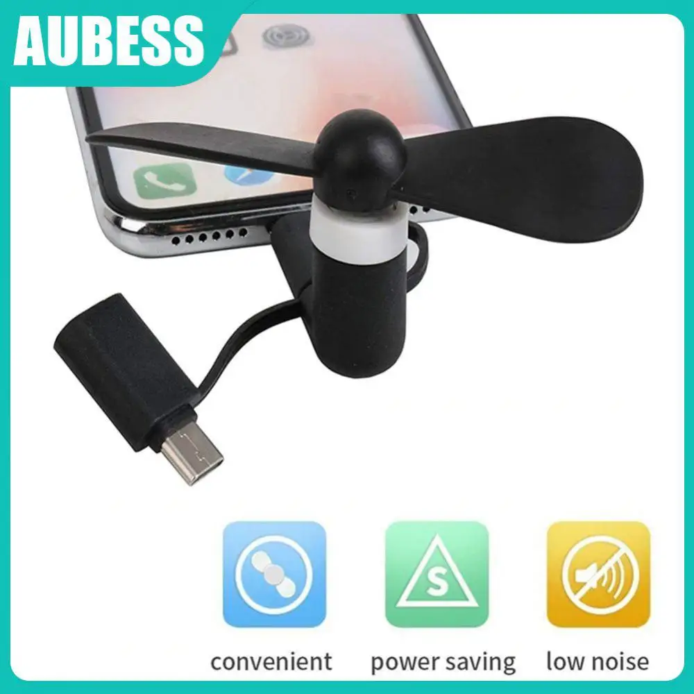 

High Quality Mobile Phone Cooler Travel Portable 3-in-1 Micro Mini Fan Portable Removable Mini Usb Fan For Ipad Iphone 5 6 6s