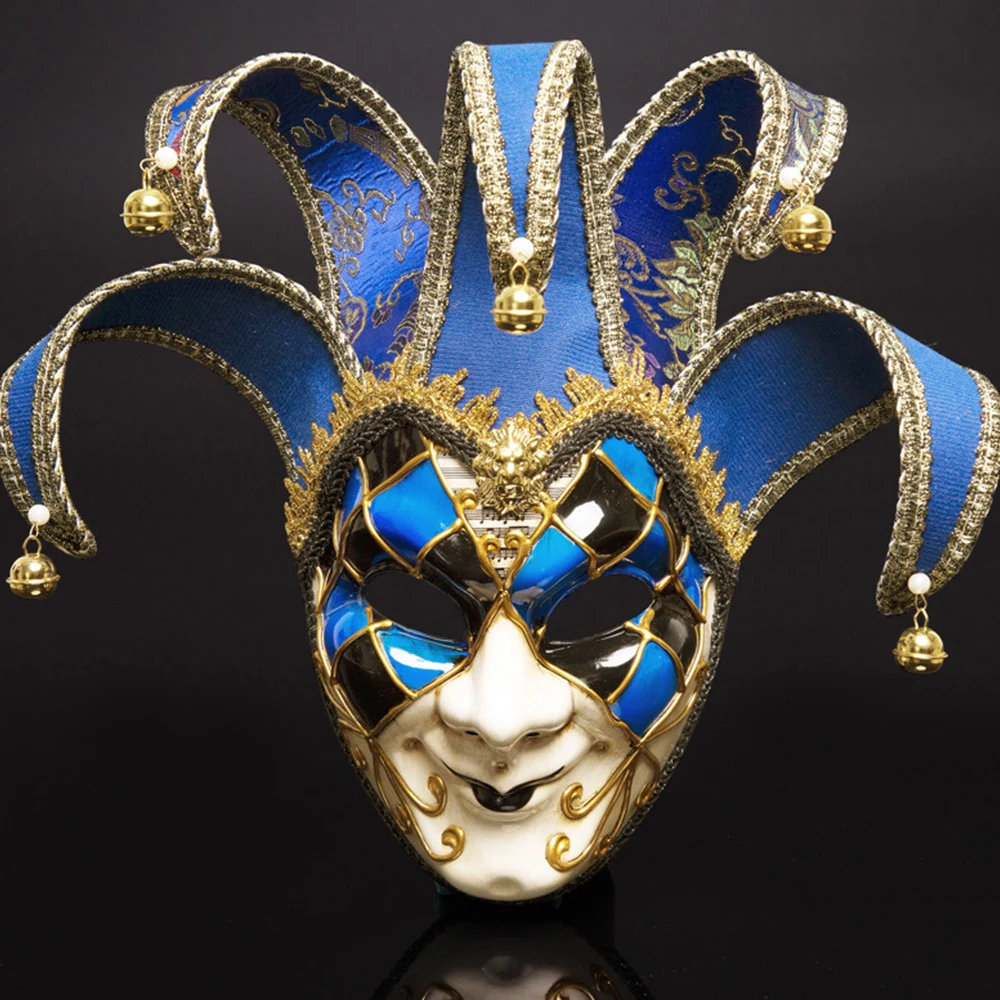 

Festival Party Venice Full Face Antique Mask Christmas Halloween Venice Carnival Mask
