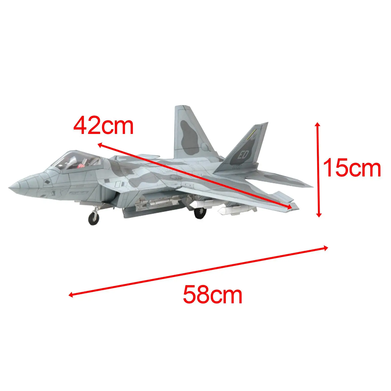 

1/33 3D F22 набор бумажных моделей истребителей для сборки, бумажные крафтовые строительные игрушки «сделай сам», развивающие игрушки для взрослых, детей, для мальчиков, коллекционные подарки