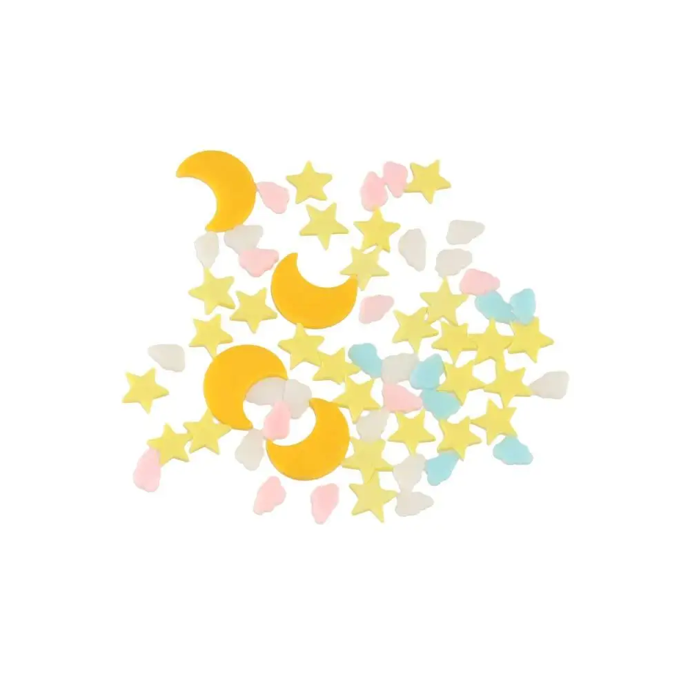 Цветы мультфильм дизайн ногтей глина ломтики сердце любовь ярких цветов