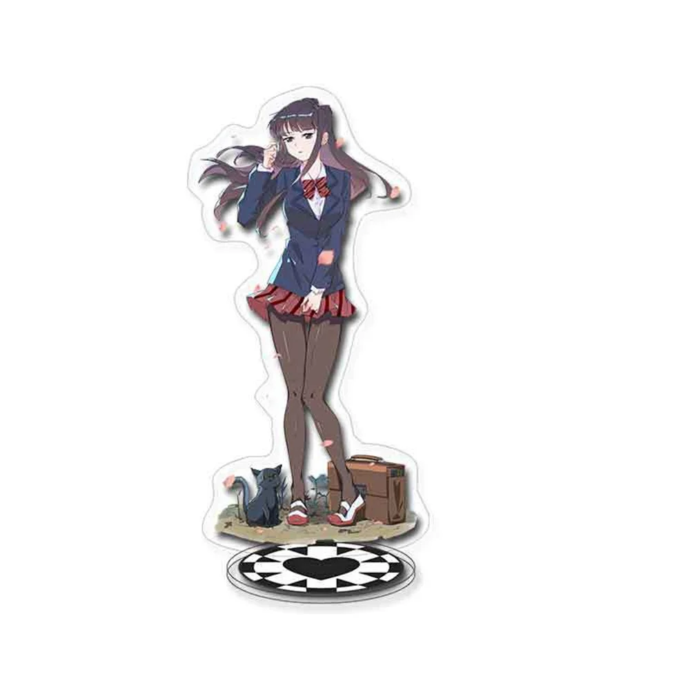 15 см аниме Komi-san wa Komyushou Desu акриловые очаровательные персонажи орнамент