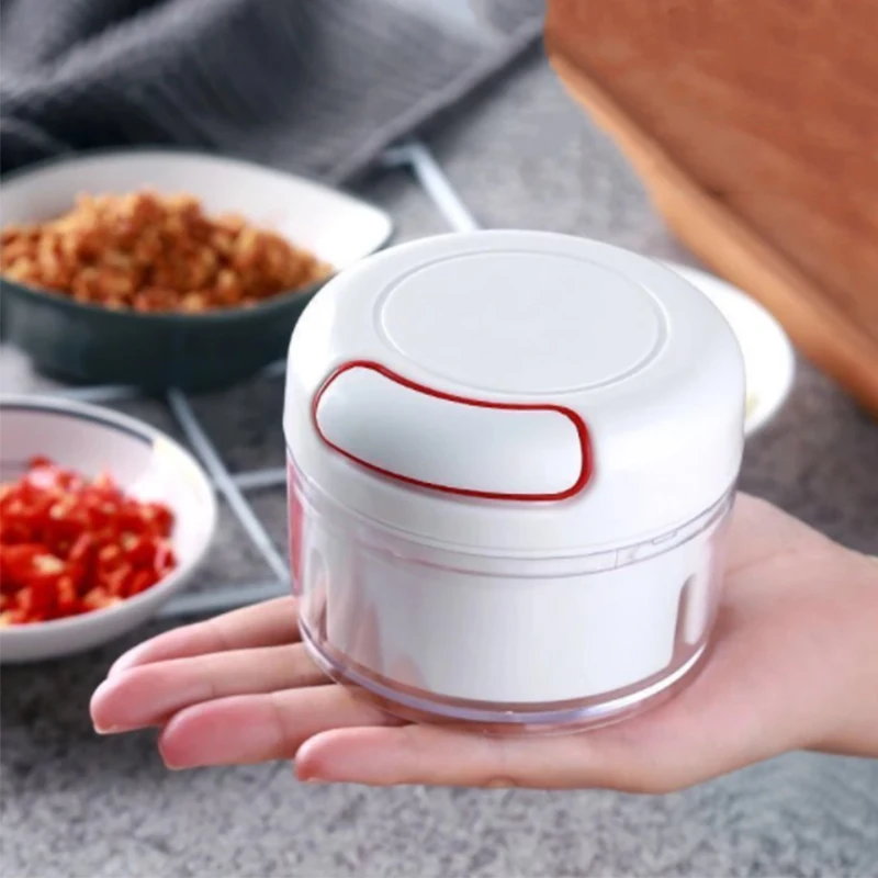 

Portable Hand Pulled Garlic Cutter Mini Food Crusher Manual Mincer Press Grater Peeler Fruit Vegetable Tool Kitchen Accessories