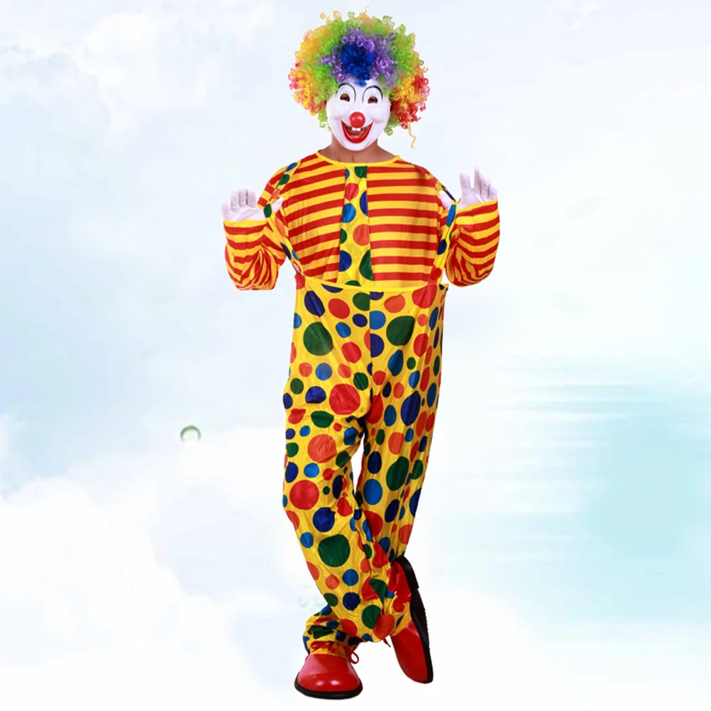 

Halloween Costume Clown Suit Clothing Tween Costumes Clothes Cosplay Party Dress